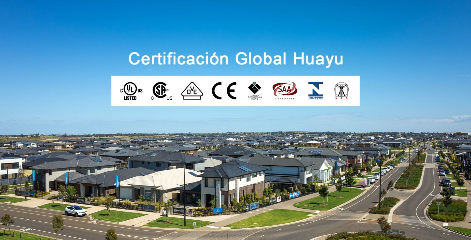 Huayu Certificación global